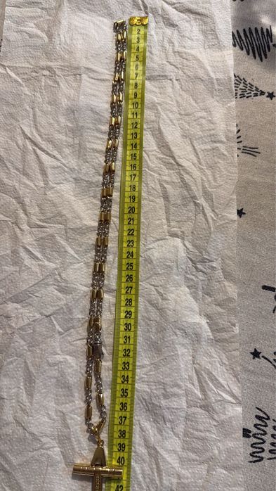 Lanț din aur galben de 18k pentru bărbați 108g