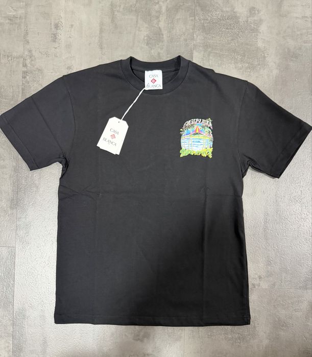 Tricou Casablanca alb/negru