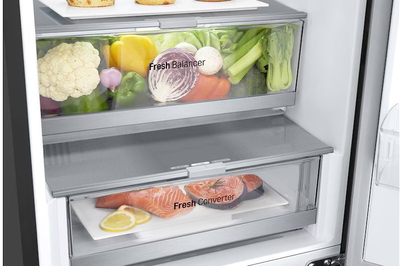 LG_ холодильник GC-B509FTZW LG DoorCooling+™