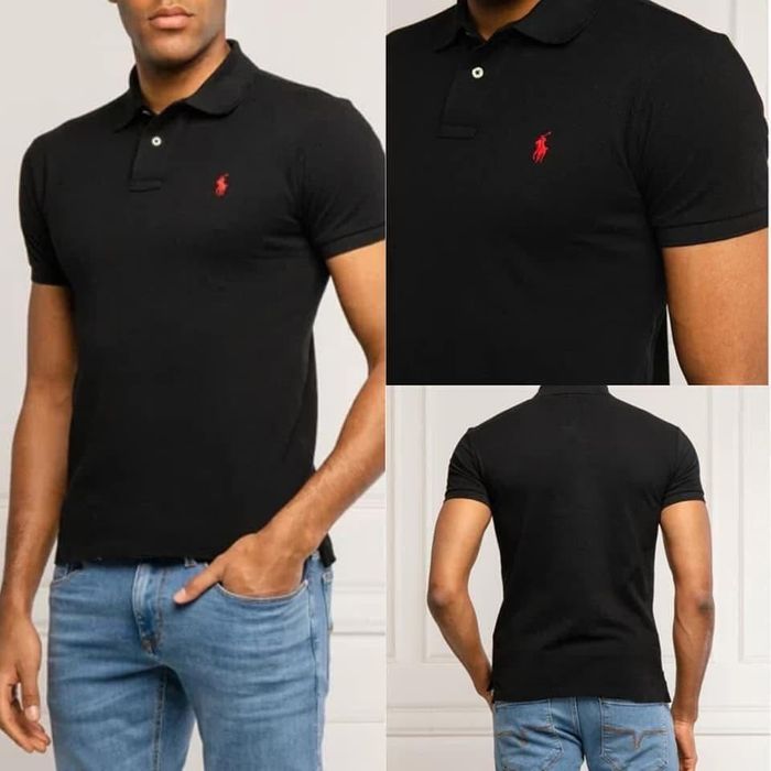 Страхотна мъжка тениска с яка