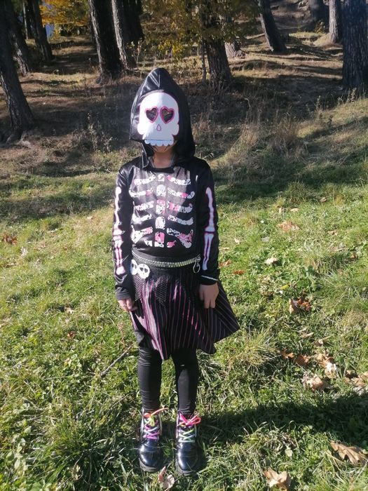 Costumația Halloween fetiță 7-8 ani