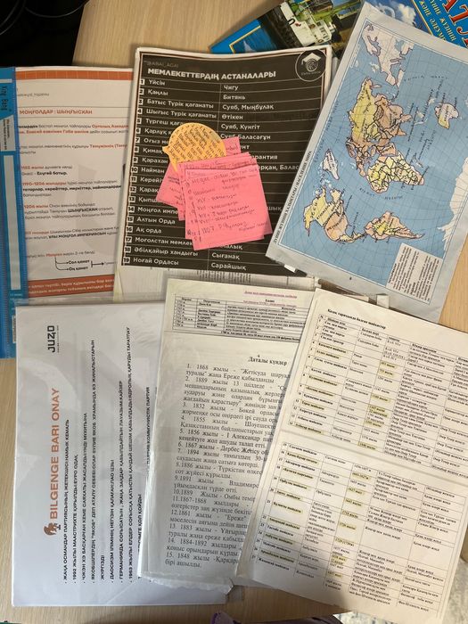 Книги/конспекты по подготовке ЕНТ
