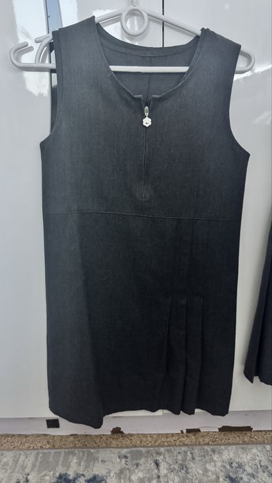 Сарафаны школьные серые