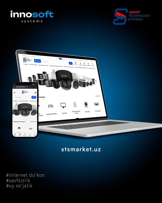 Sayt, internet do'kon, telegram bot yasash xizmatlari