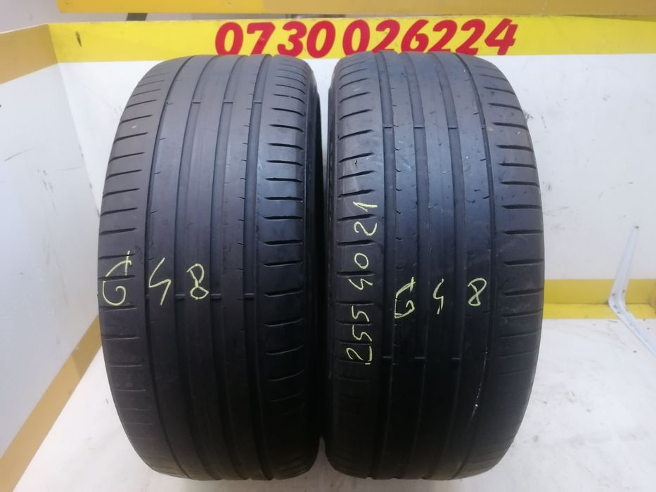 255/40/21   2*PIRELLI vara 108y dot 0118. 4,,17mm