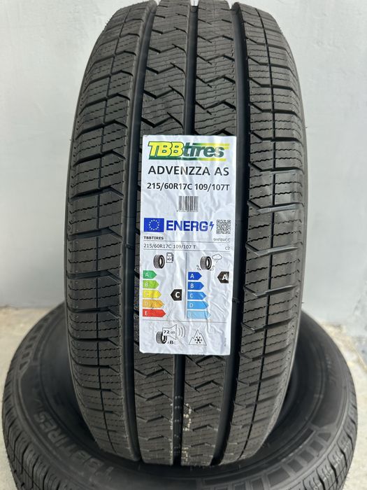 Нови Всесезонни Бусови Гуми TBB TIRES ADVENZZA AS 215/60R17C 109/107T 2156017 2156017C