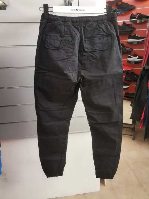 Уникален карго панталон Brave Soul W30 W32 W34 черен долнище