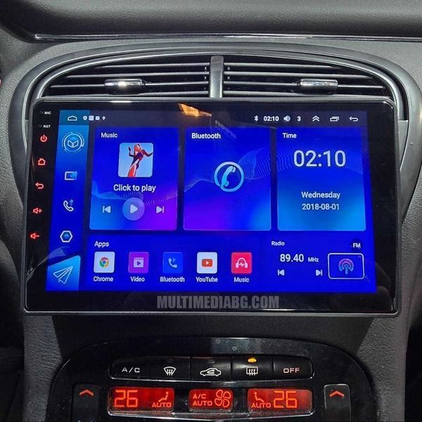 Peugeot 607 2004г-2010 Мултимедия Навигация Android