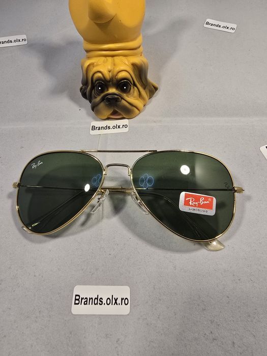 Ochelari de soare Ray ban RB3025, Green, made in Italy