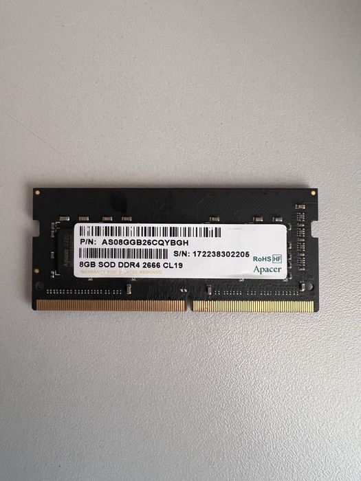 Оперативная память Apacer 8GB SODIMM
