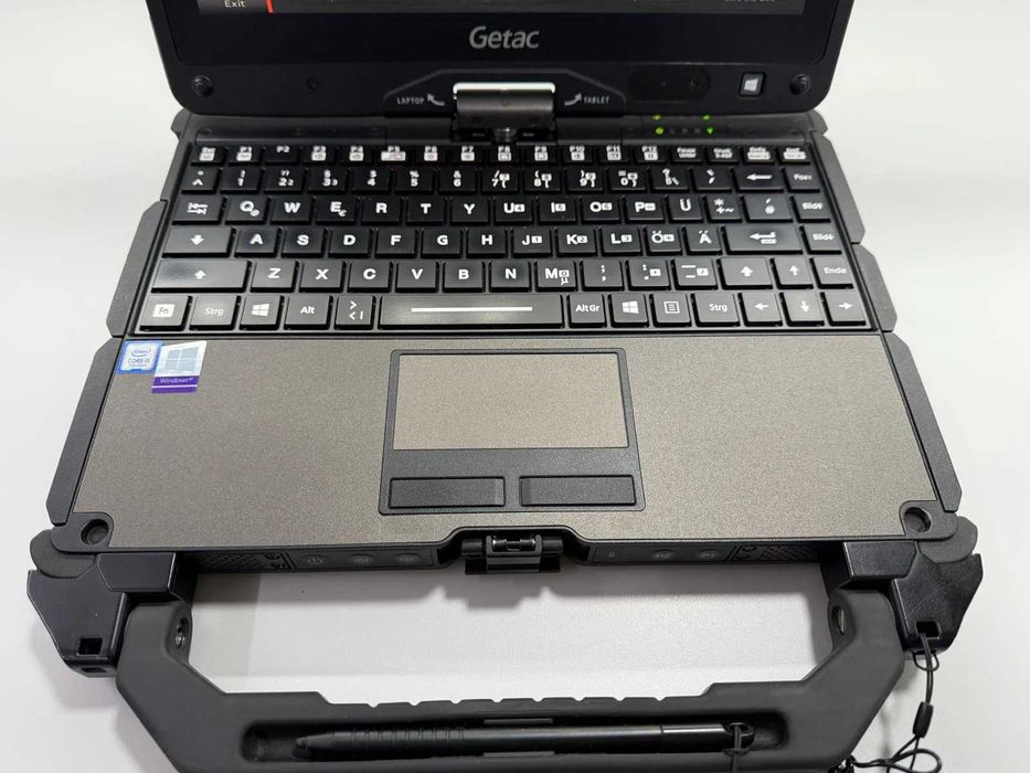 Laptop SH GETAC v110 g4 Fully Rugged i5-7200U SSD 512Gb 16GB Ram diagnoza auto touchscreen