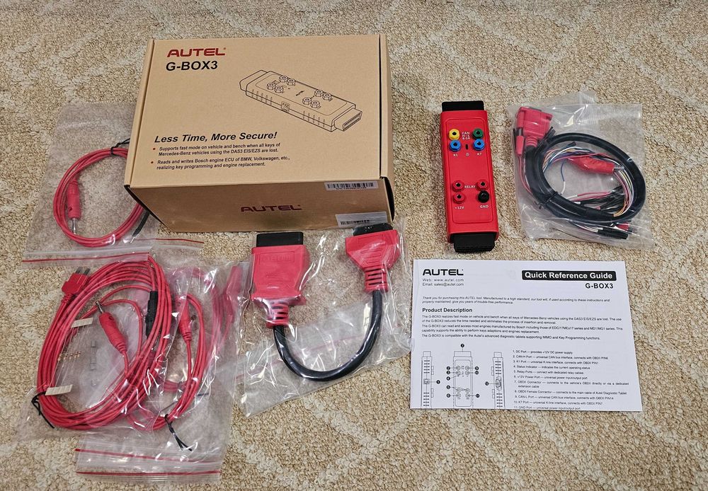 Autel G-BOX3 programare chei Mercedes Benz IM 608 II,608, 608PRO, 508