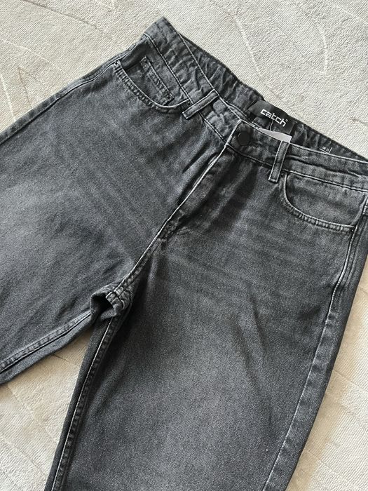 Джинсы Catch, темно серые, свободный крой