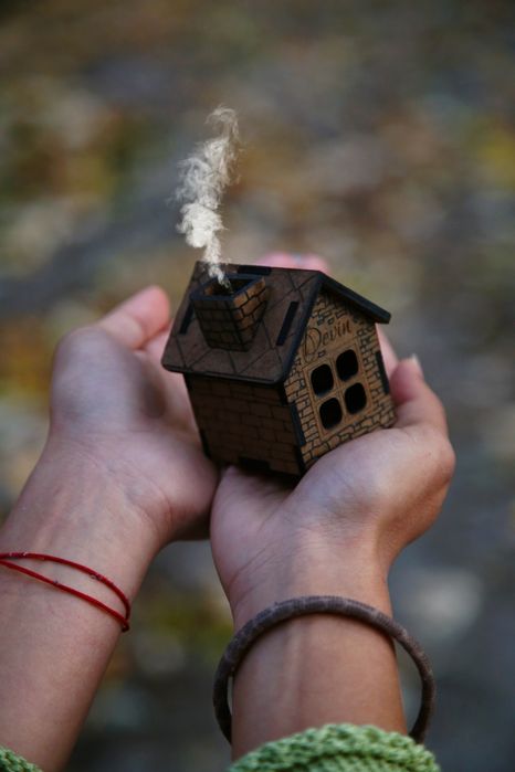 Малки къщички - Tiny Houses. 3D пъзел. Сувенири. Лазерно рязане. Gifts