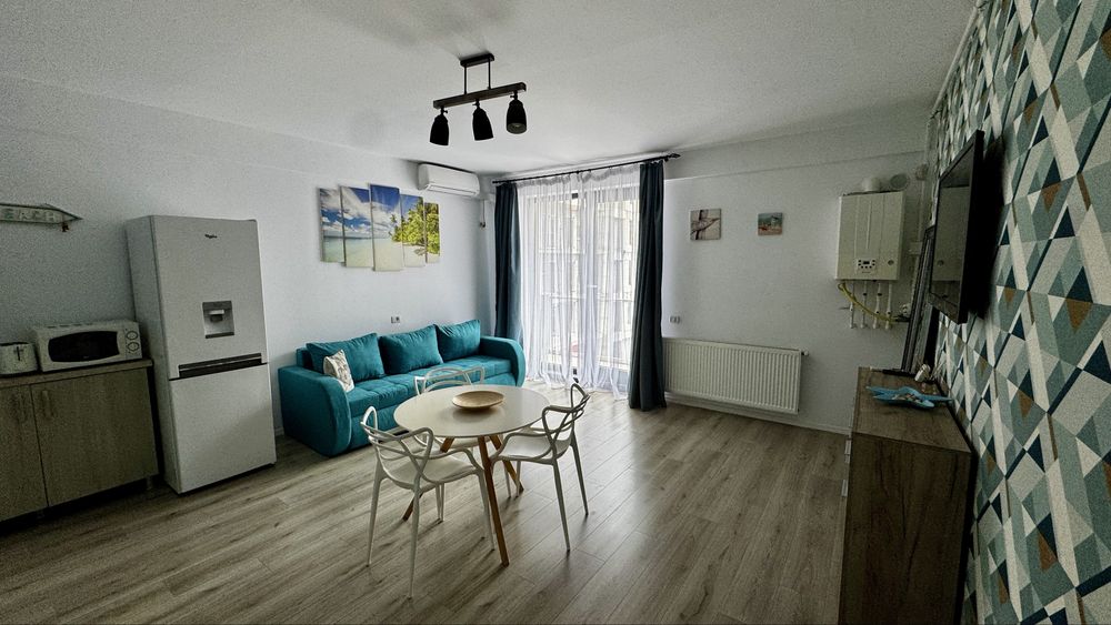 Inchiriez ap.2 camere, str. D30, 100 m de plaja 15.sept 2026-1.iunie 2027