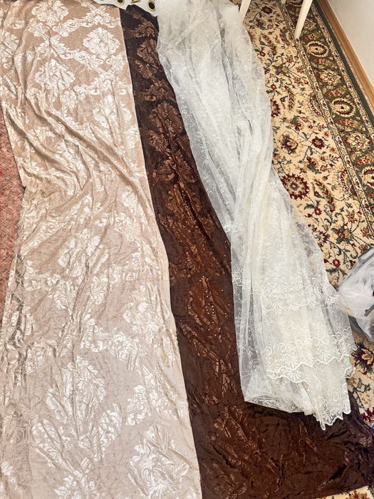 Продам шторы и тюль