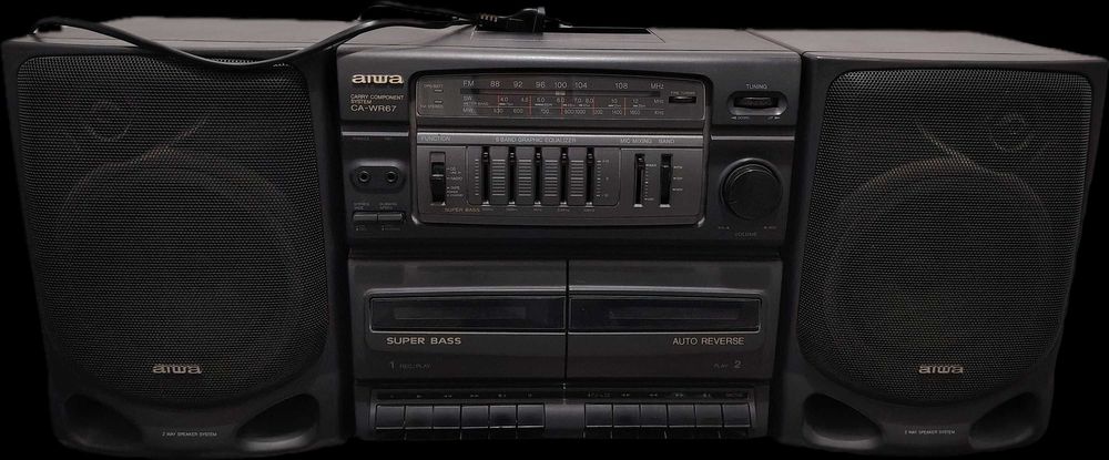 Магнитола магнитофон aiwa отличное состояние