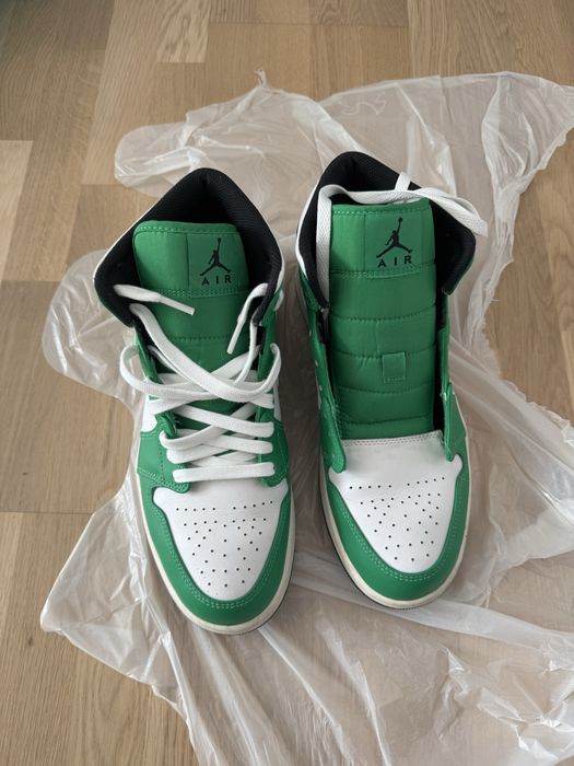 Jordan 1 Mid Lucky Green