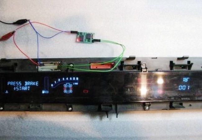 reparatii electronice pe afisaj ceas bord renault scenic