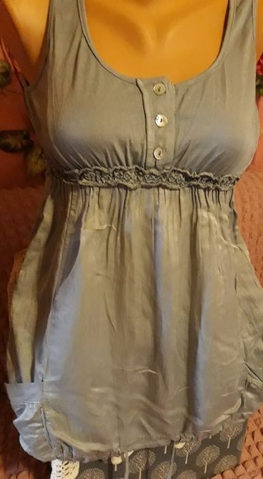 Туника/коприна и памук