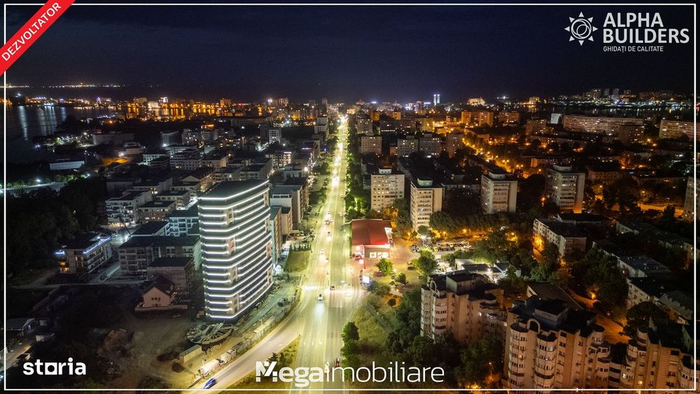 #Tomis Tower: 2 camere în bloc nou finalizat · Încălzire în pardoseală