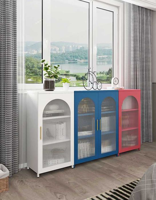 Книжный шкаф/ шкафы для дома/ шкафы для книг/ разноцветный шкаф