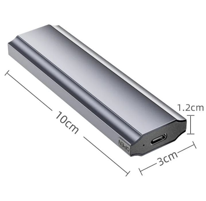 Кейс, корпус для диска,бокс, box, LEXAR, кейс для NVME M.2, 10 Gbps,