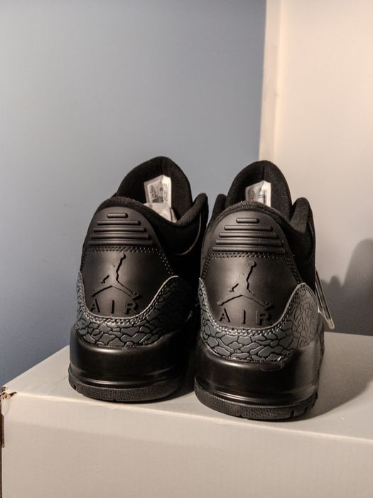 Jordan 3 Black Cat 44
