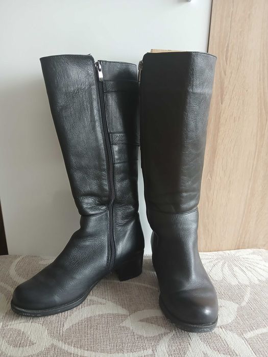 Дамски ботуши от естествена кожа!