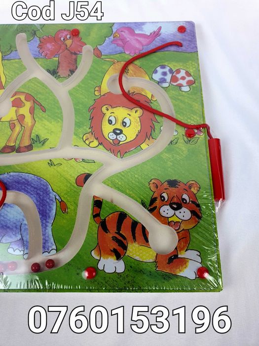 Labirint magnetic cu animale-Dezvolta activitatile motorii fine - J54