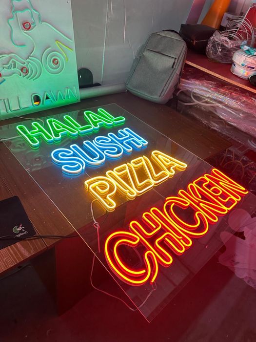 Неон Неоновая реклама