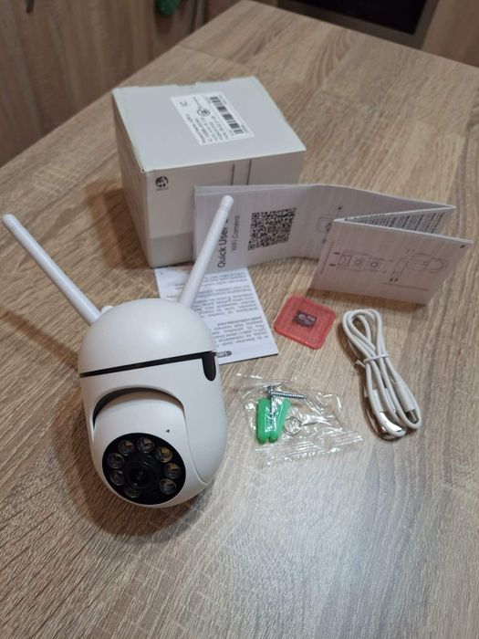 WiFi IP камера 1080p – за вътре и вън, с нощно виждане