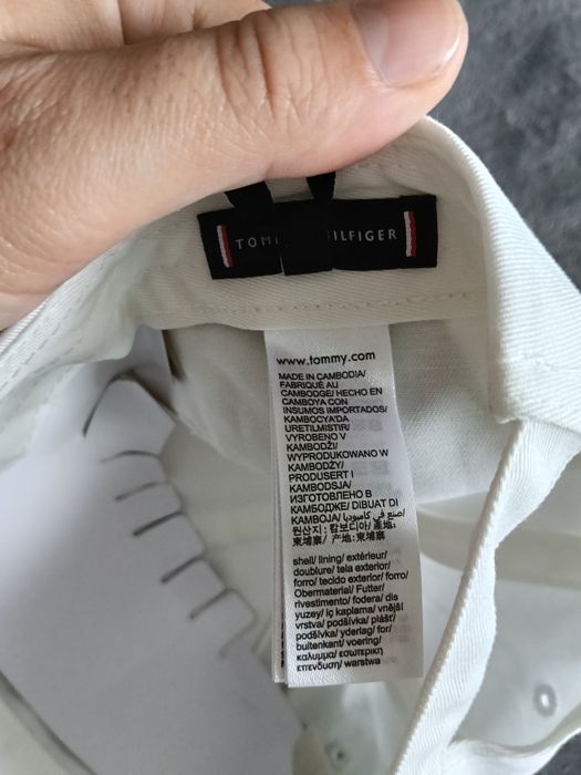 Tommy Hilfiger șapcă unisex Paris 85 alba OS noua originala