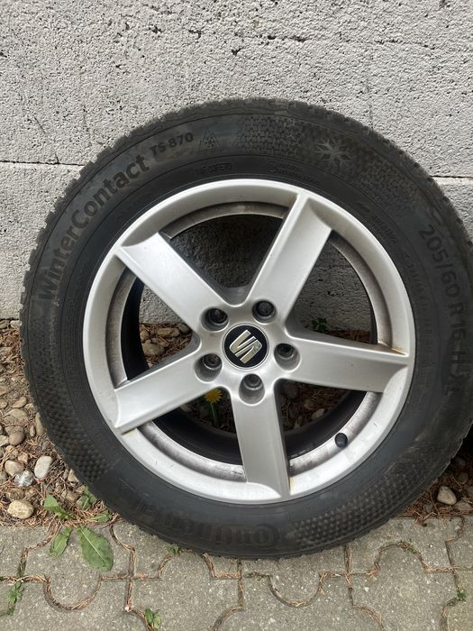 Jante Seat R16 cu anvelope de iarna