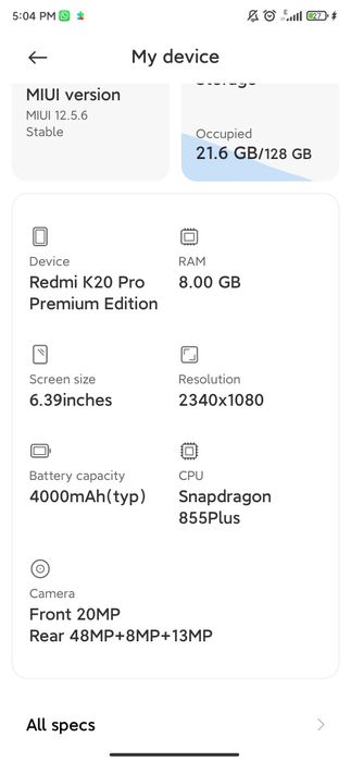 Redmi k20 pro premium edition