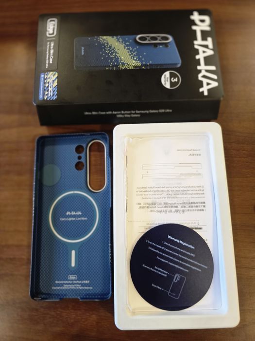 Husa Pitaka Samsung S26 Ultra Milky Way Magsafe