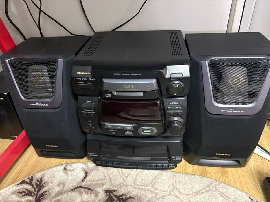 Stație cu boxe panasonic