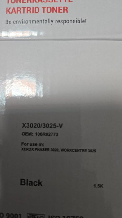 Toner cartus imprimanta Xerox 3020 / 3025
