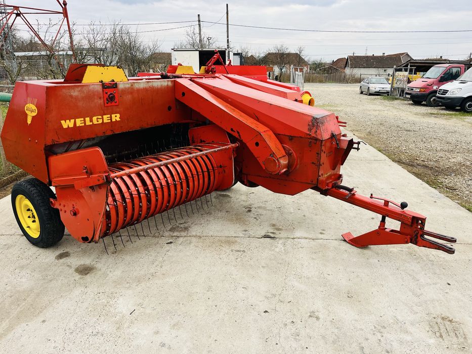 Presa de balotat mica, Welger AP 41, baloti patrati, dreptunghiulari