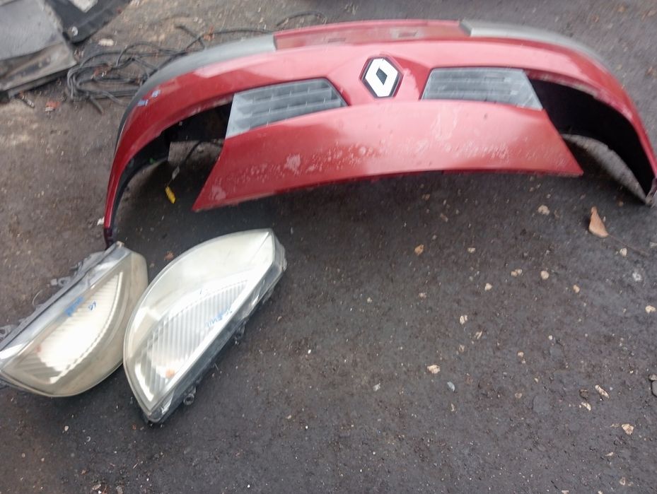 Bara fată Faruri Europa Renault scenic 2006