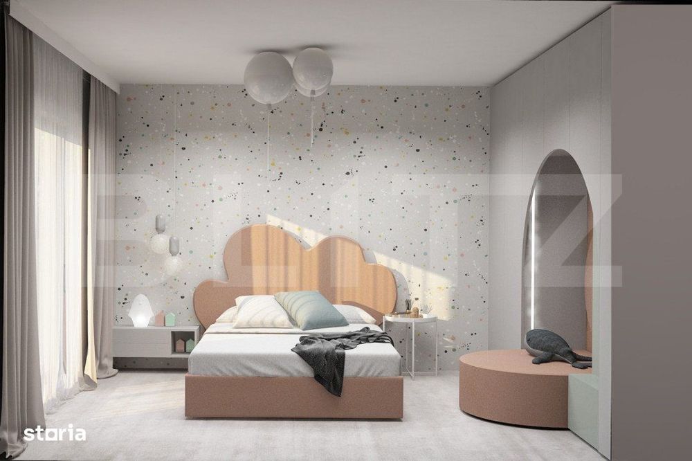 Casa individuala LA ROSU 4 camere, P+M, proiect superb! zona Stupini
