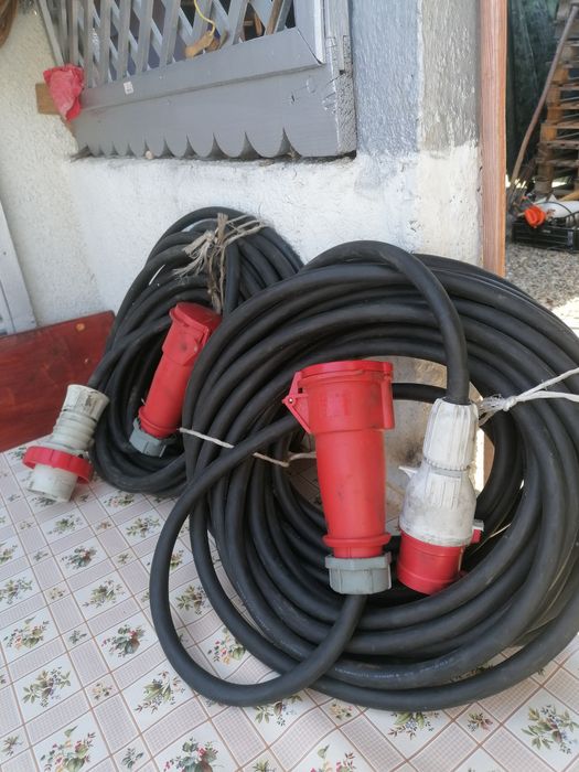 Prelungitor cablu mcg 4x6 mm pătrați priza fisa 32 amp