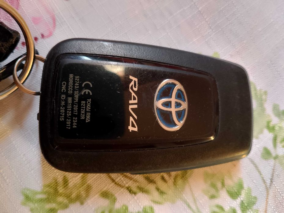 Оригинален смарт ключ за Toyota RAV4 (2019-2022) - 433MHz / B2T2K2R