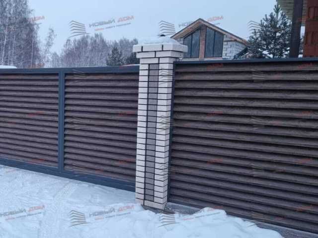 Забор жалюзи еврозабор