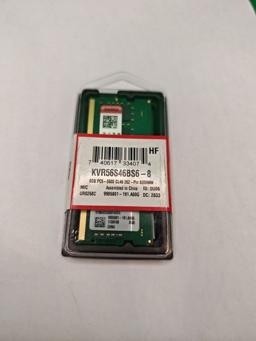 Memorie RAM laptop 8gb ddr5 5600mhz Kingston sigilat Amanet Crangasi Lazar