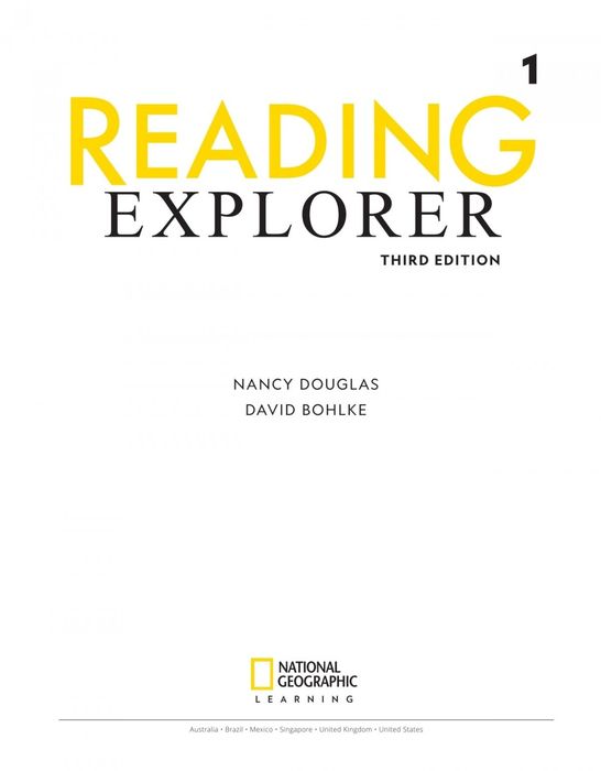 Reading explorer  Third Edition  kitoblari a5 formatda