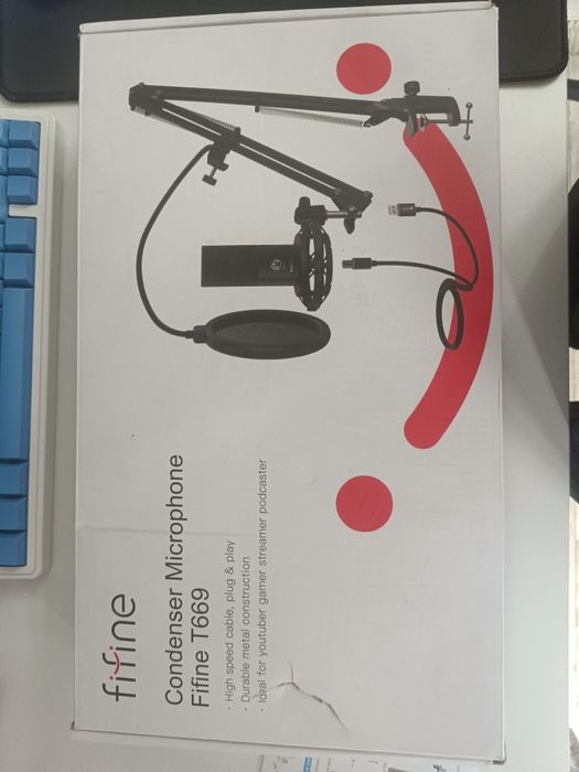 Продам микрофон fifine в отличном состоянии
