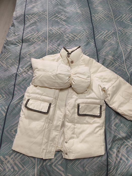 Куртка Шанель , стильная теплая куртка