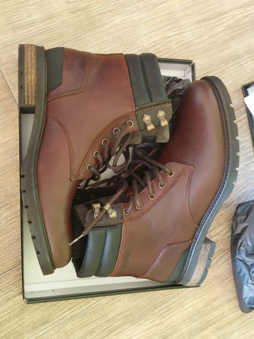 Естествена кожа!!! No.44, 28.6см Pantofola D'oro levico uomo high