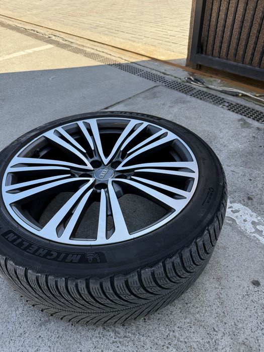 Set 4 Jante + anvelope michelin iarna 265/40/20 audi